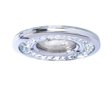LED Vgradna svetilka EYE 1xGU10/50W + LED/3W/230V