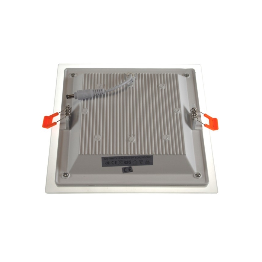 LED Vgradna svetilka FINITY LED/18W/230V 4000K