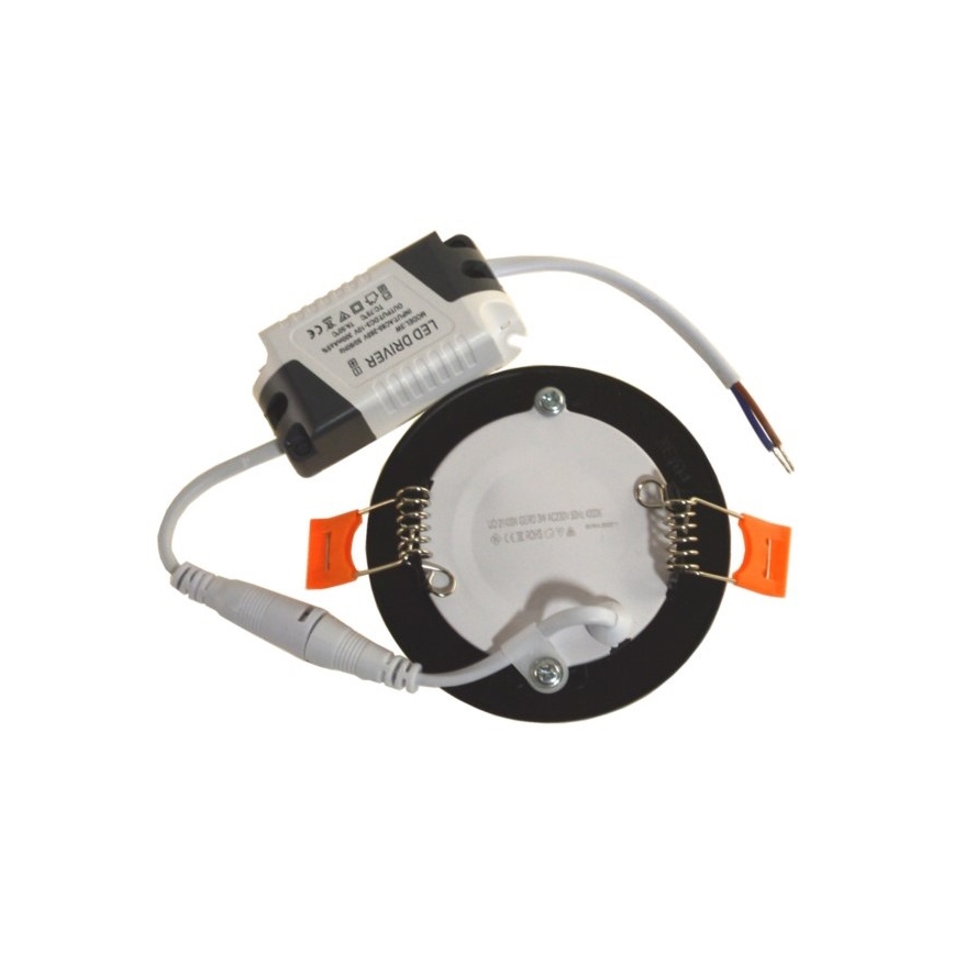 LED Vgradna svetilka GERD LED/3W/230V 4000K črna