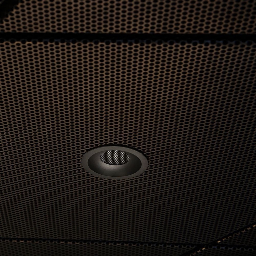 LED Vgradna svetilka LED/18W/230V 3000/4000/6400K ø 10,6 cm črna