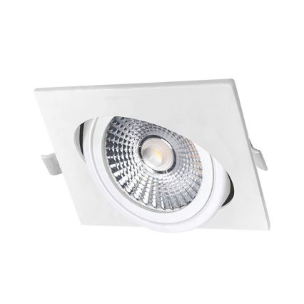 LED Vgradna svetilka LED/18W/230V 4000K 11,5x11,5 cm bela