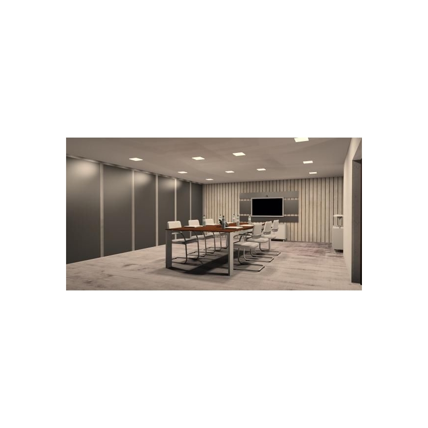 LED Vgradna svetilka LED/18W/230V