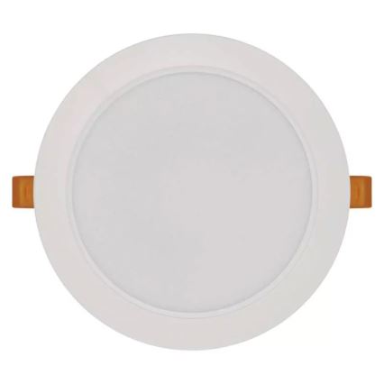 LED Vgradna svetilka LED/18W/230V premer 17 cm bela