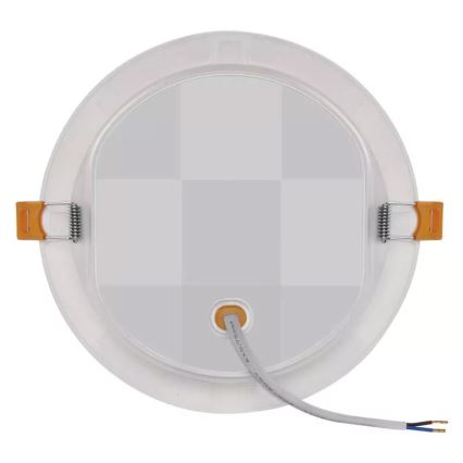 LED Vgradna svetilka LED/18W/230V premer 17 cm bela