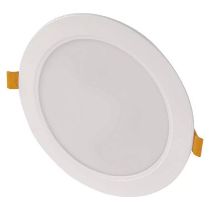 LED Vgradna svetilka LED/18W/230V premer 17 cm bela