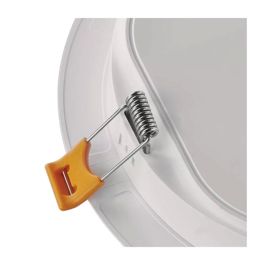 LED Vgradna svetilka LED/18W/230V premer 17 cm bela