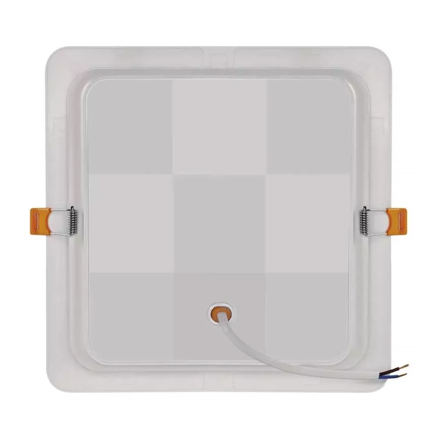 LED Vgradna svetilka LED/24W/230V 22x22 cm bela