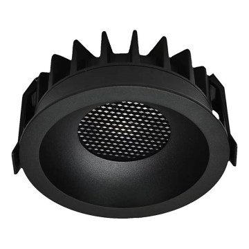 LED Vgradna svetilka LED/24W/230V 3000/4000/6400K ø 13,5 cm črna