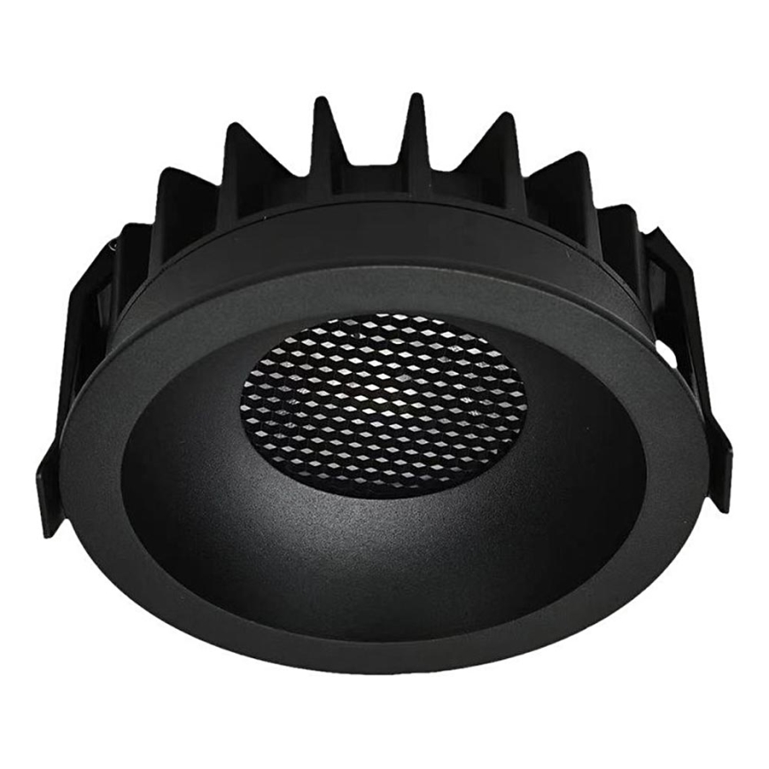LED Vgradna svetilka LED/24W/230V 3000/4000/6400K ø 13,5 cm črna