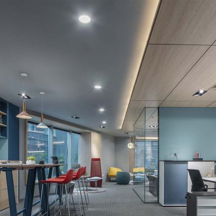 LED Vgradna svetilka LED/24W/230V pr. 29,6 cm 6500K bela