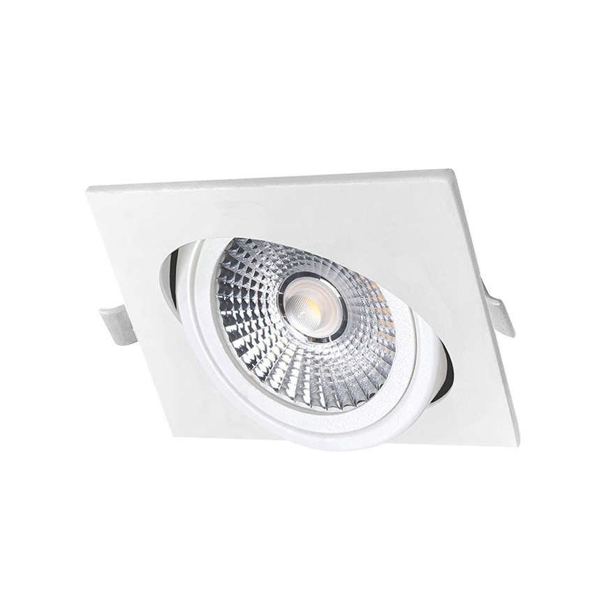LED Vgradna svetilka LED/6W/230V 3000K 8,5x8,5 cm bela