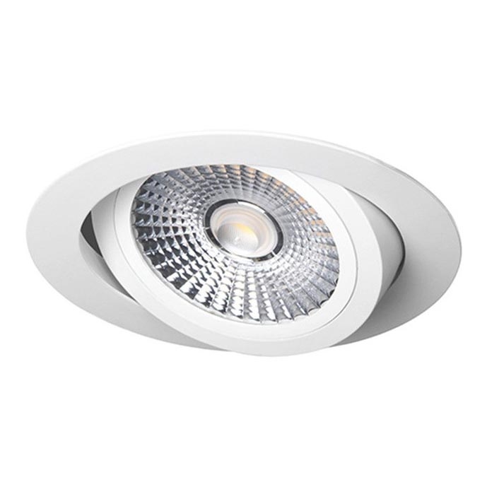 LED Vgradna svetilka LED/6W/230V 3000K pr. 8,5 cm bela