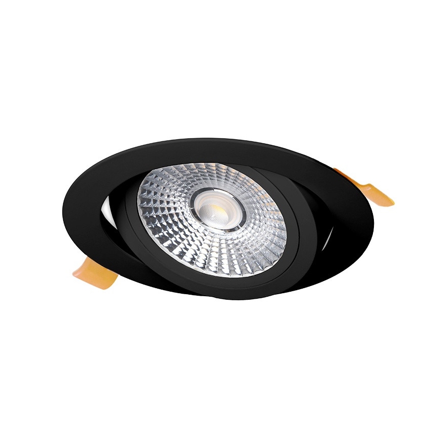 LED Vgradna svetilka LED/6W/230V 4000K pr. 8,5 cm črna