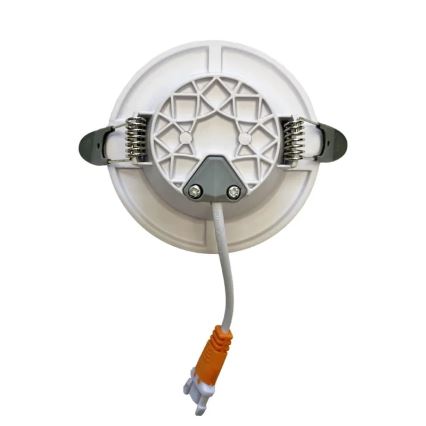 LED Vgradna svetilka LED/7,5W/230V 4000K bela/črna