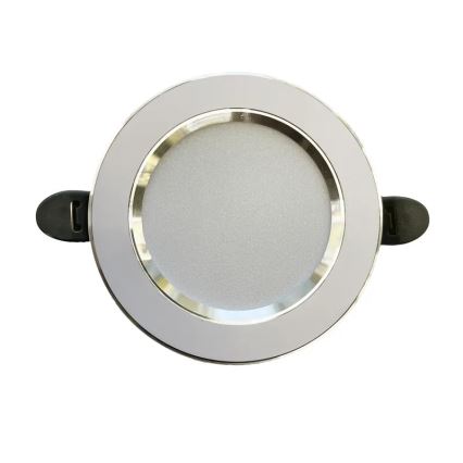 LED Vgradna svetilka LED/7,5W/230V 4000K bela/srebrna