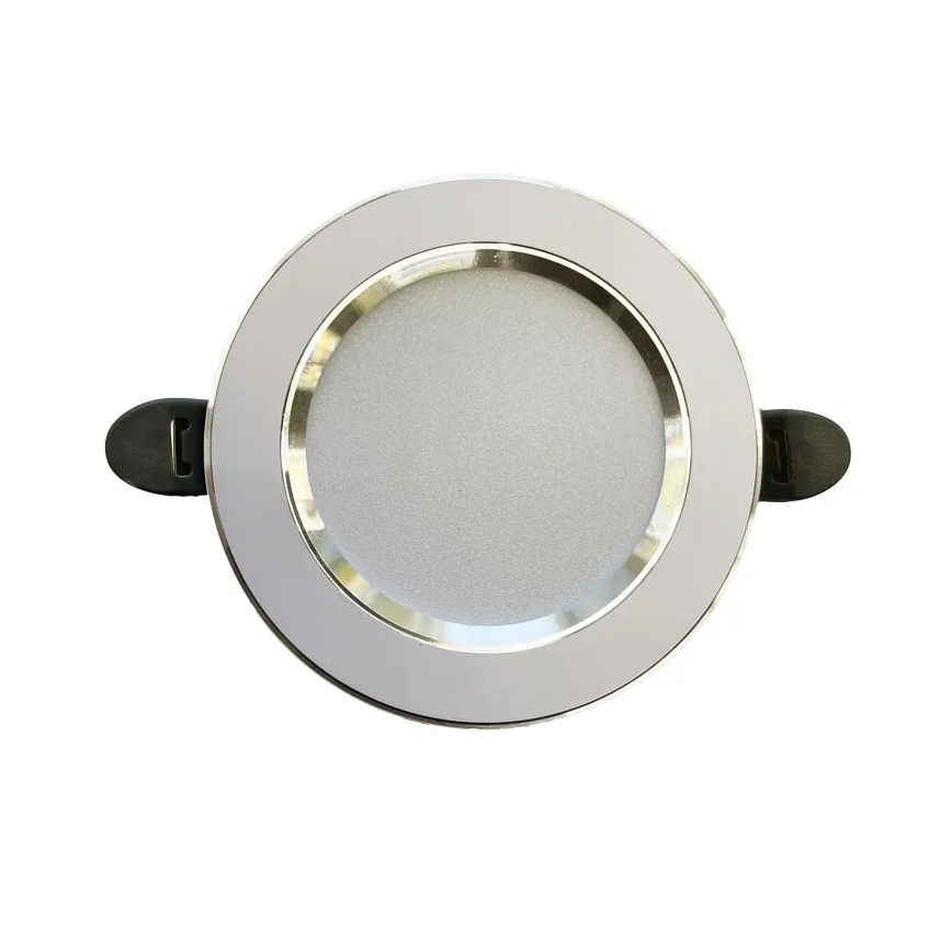 LED Vgradna svetilka LED/7,5W/230V 4000K bela/srebrna