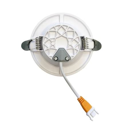 LED Vgradna svetilka LED/7,5W/230V 4000K bela/srebrna