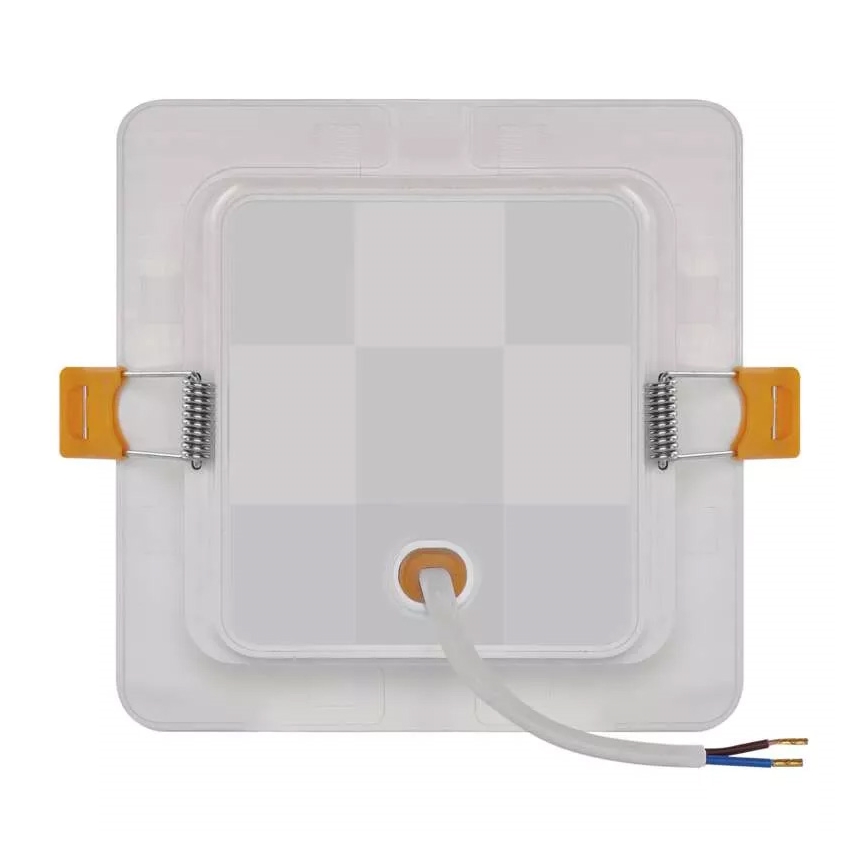 LED Vgradna svetilka LED/9W/230V 12x12 cm bela