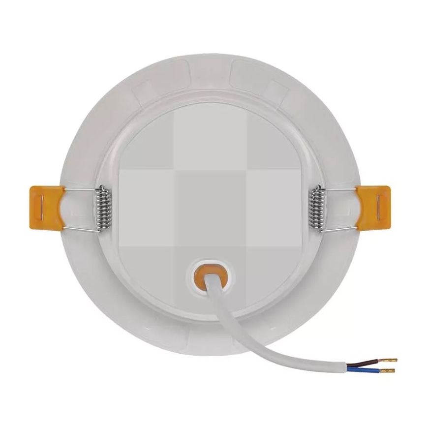 LED Vgradna svetilka LED/9W/230V premer 12 cm bela