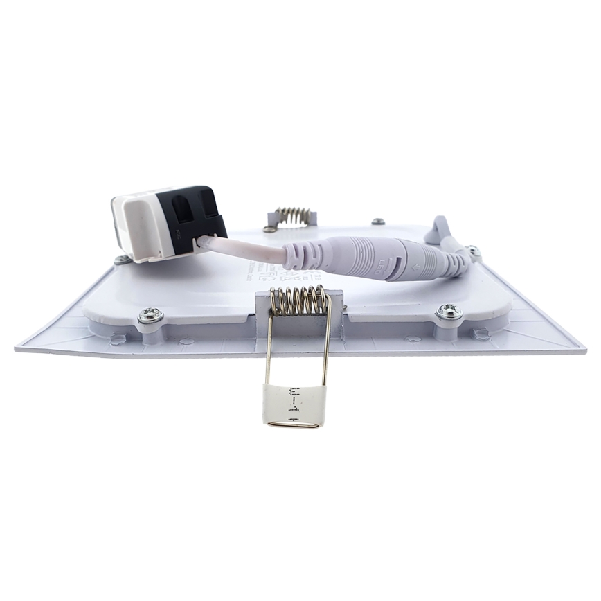 LED Vgradna svetilka QTEC LED/12W/230V 2700K 16,8x16,8 cm