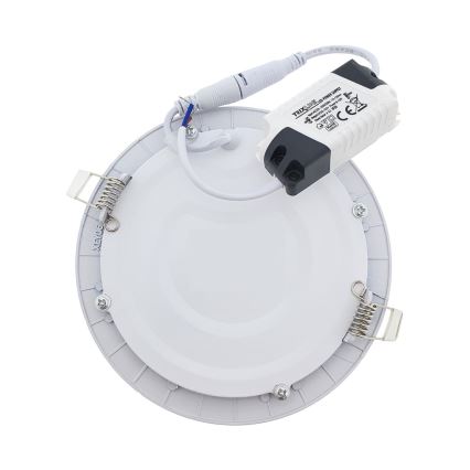 LED Vgradna svetilka QTEC LED/18W/230V 6500K pr. 22 cm