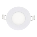 LED Vgradna svetilka QTEC LED/3W/230V 2700K pr. 8,3 cm