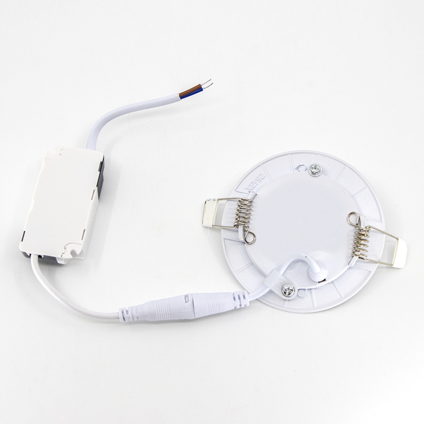 LED Vgradna svetilka QTEC LED/3W/230V 4200K pr. 8,3 cm