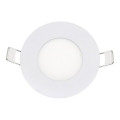 LED Vgradna svetilka QTEC LED/3W/230V 4200K pr. 8,3 cm