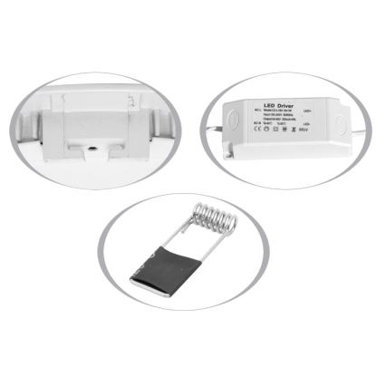 LED vgradna svetilka RAFA LED/12W/230V 2700K IP44