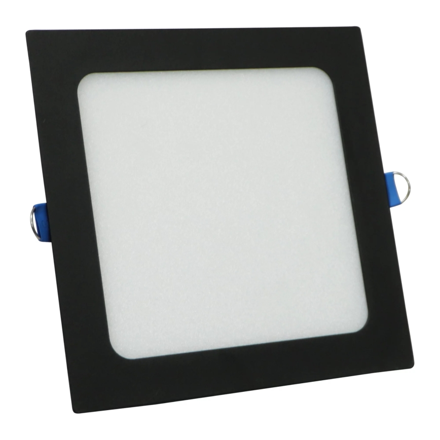 LED Vgradna svetilka RIGEL LED/10W/230V 4000K 16,8x16,8 cm črna