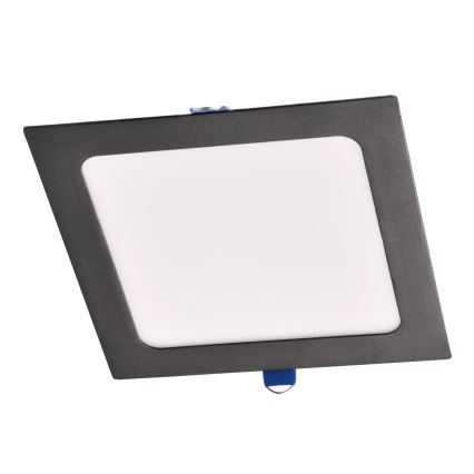 LED Vgradna svetilka RIGEL LED/10W/230V 4000K 16,8x16,8 cm črna