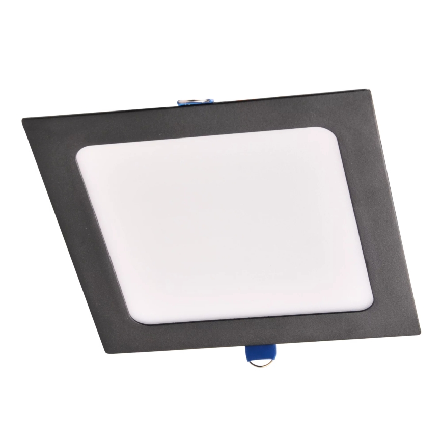 LED Vgradna svetilka RIGEL LED/10W/230V 4000K 16,8x16,8 cm črna