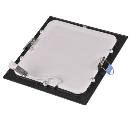 LED Vgradna svetilka RIGEL LED/10W/230V 4000K 16,8x16,8 cm črna