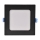 LED Vgradna svetilka RIGEL LED/4,8W/230V 4000K 11,8x11,8 cm črna