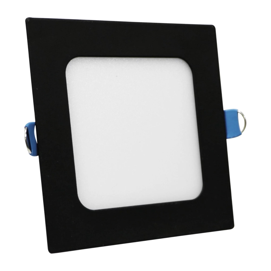LED Vgradna svetilka RIGEL LED/4,8W/230V 4000K 11,8x11,8 cm črna