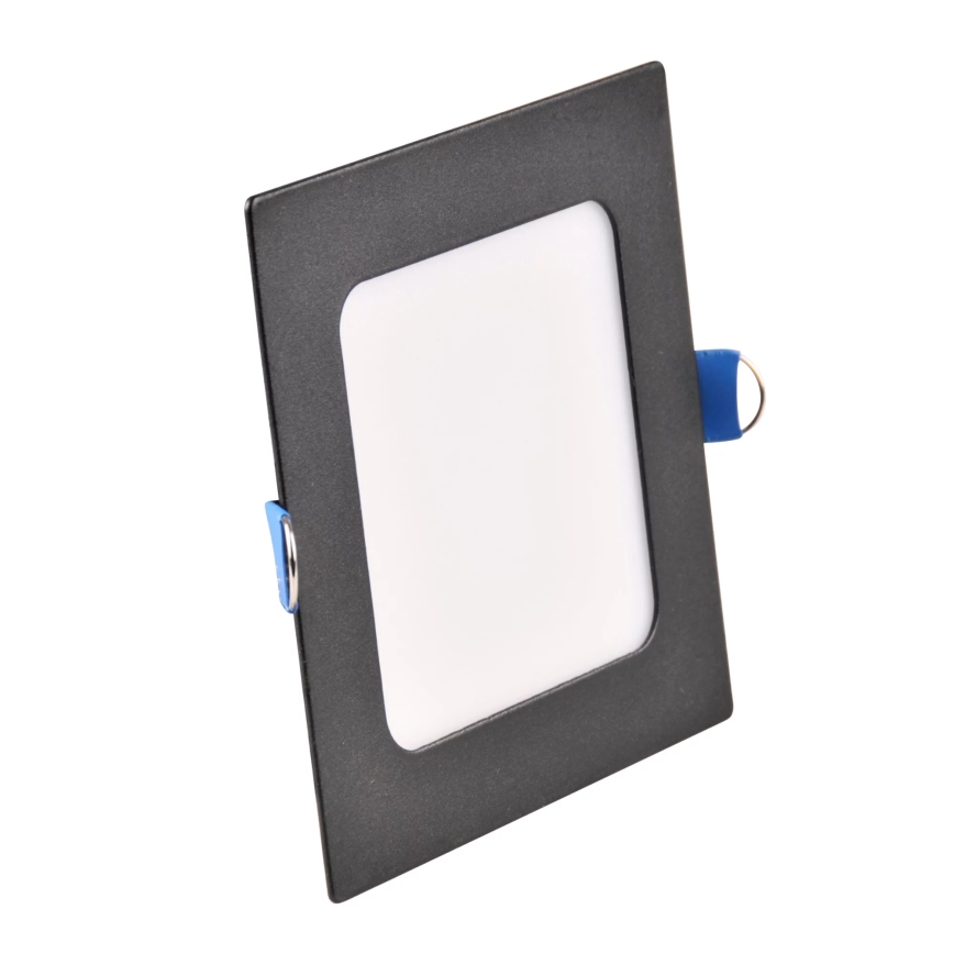 LED Vgradna svetilka RIGEL LED/4,8W/230V 4000K 11,8x11,8 cm črna