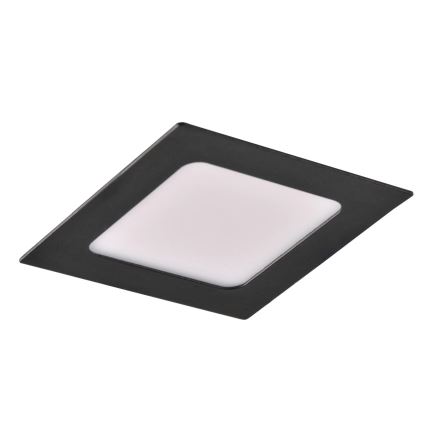 LED Vgradna svetilka RIGEL LED/4,8W/230V 4000K 11,8x11,8 cm črna