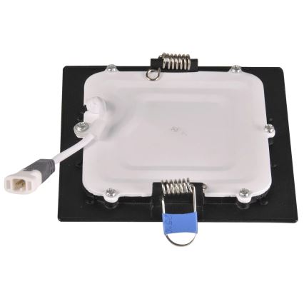LED Vgradna svetilka RIGEL LED/4,8W/230V 4000K 11,8x11,8 cm črna