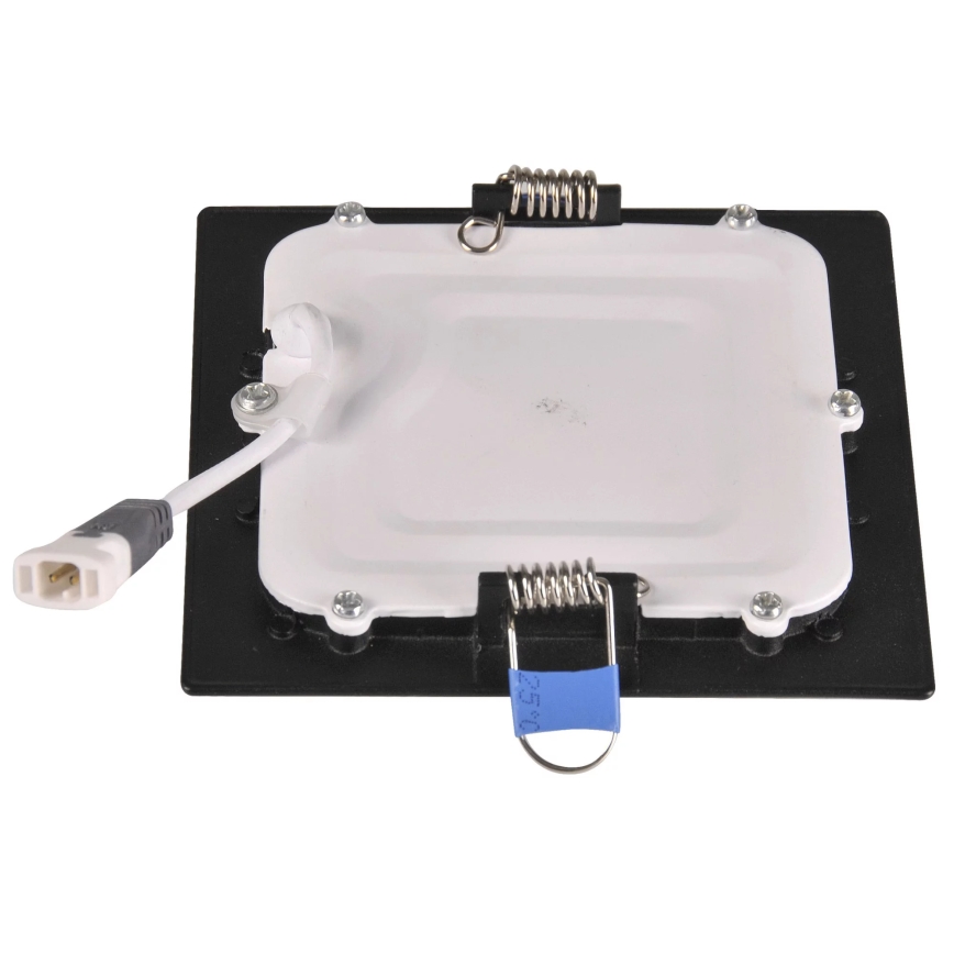 LED Vgradna svetilka RIGEL LED/4,8W/230V 4000K 11,8x11,8 cm črna