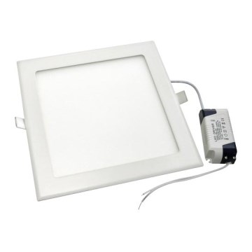 LED Vgradna svetilka RIKI-V LED/18W/230V 225x225 mm IP40