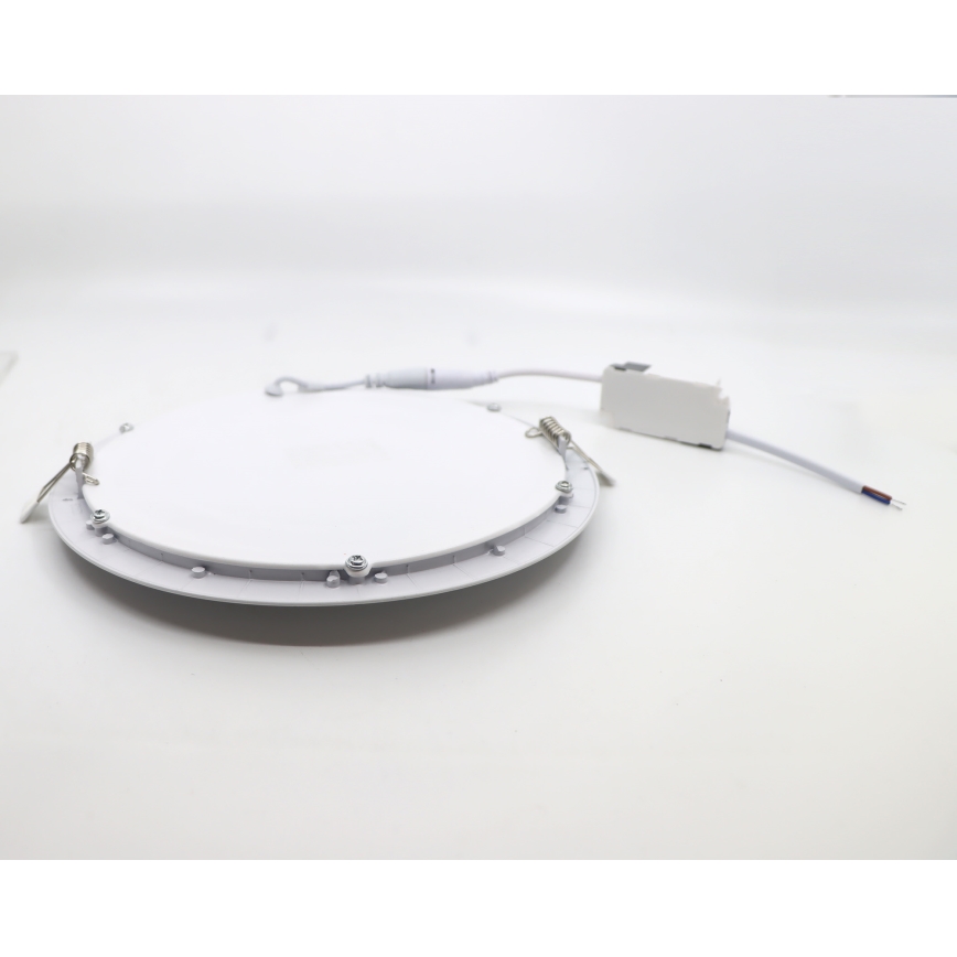 LED Vgradna svetilka ROUND LED/12W/230V 4200K