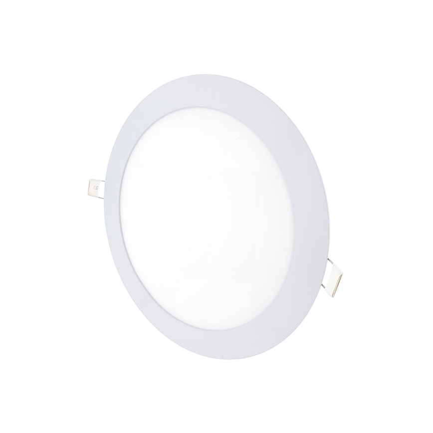 LED Vgradna svetilka ROUND LED/18W/230V 2700K