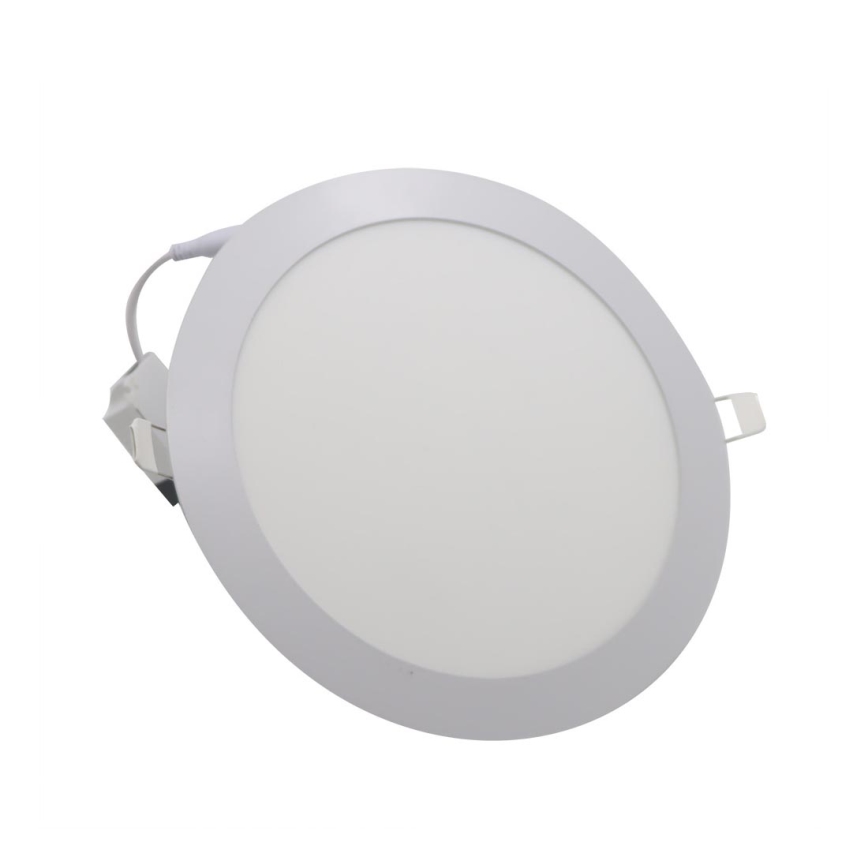 LED Vgradna svetilka ROUND LED/18W/230V 4200K