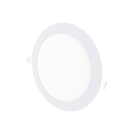 LED Vgradna svetilka ROUND LED/18W/230V 4200K