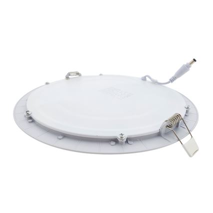 LED Vgradna svetilka ROUND LED/18W/230V 4200K