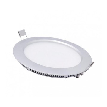 LED Vgradna svetilka ROUND LED/24W/230V 4200K