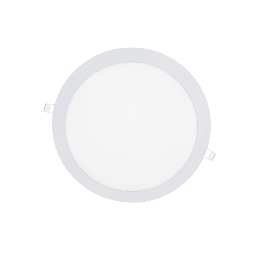 LED Vgradna svetilka ROUND LED/24W/230V 4200K