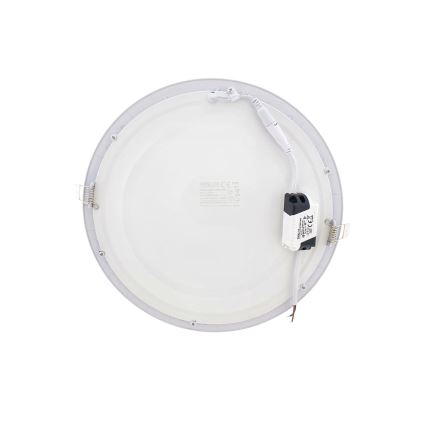 LED Vgradna svetilka ROUND LED/24W/230V 4200K