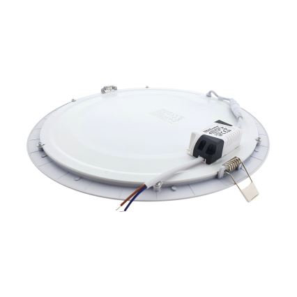LED Vgradna svetilka ROUND LED/24W/230V 4200K