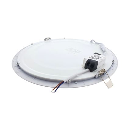 LED Vgradna svetilka ROUND LED/24W/230V 4200K